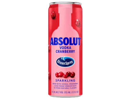 Absolut Ocean Spray Cran Cranberry